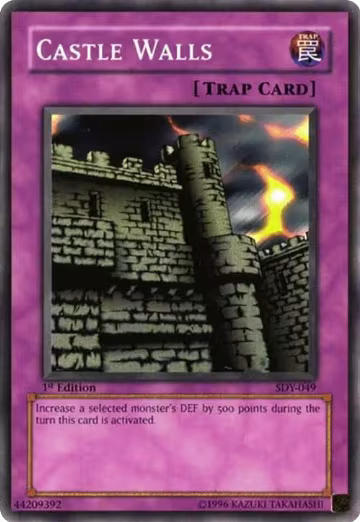Castle Walls (SDY-049), Starter Deck: Yugi — Yu-Gi-Oh! card price