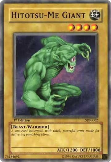 Hitotsu-Me Giant (SDK-002) — card price