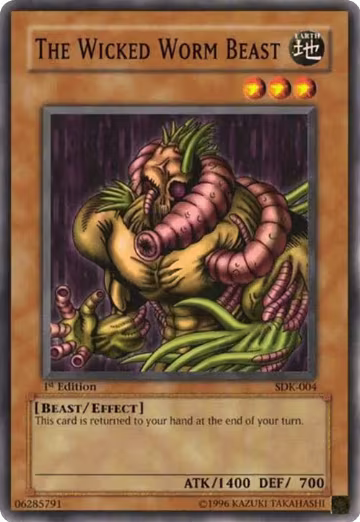 The Wicked Worm Beast (SDK-004), Starter Deck: Kaiba — Yu-Gi-Oh! card price