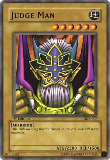 Judge Man (SDK-007), Starter Deck: Kaiba — Yu-Gi-Oh! card price