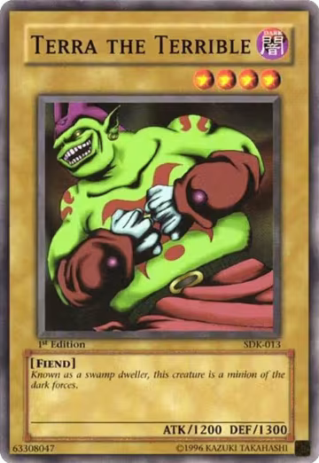 Terra the Terrible (SDK-013), Starter Deck: Kaiba — Yu-Gi-Oh! card price