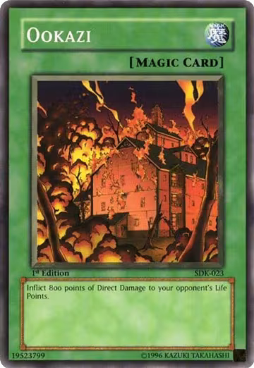 Ookazi (SDK-023), Starter Deck: Kaiba — Yu-Gi-Oh! card price