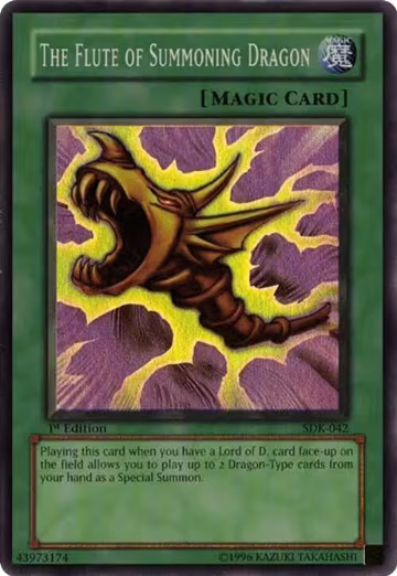 The Flute of Summoning Dragon (SDK-042), Starter Deck: Kaiba — Yu-Gi-Oh! card price