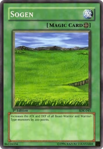 Sogen (SDK-045), Starter Deck: Kaiba — Yu-Gi-Oh! card price