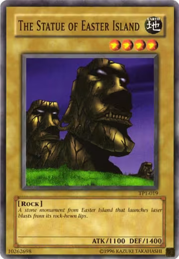 The Statue of Easter Island (TP1-019), Tournament Pack 1 — Yu-Gi-Oh! card price