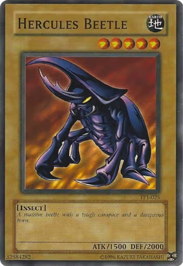 Hercules Beetle (TP1-025), Tournament Pack 1 — Yu-Gi-Oh! card price