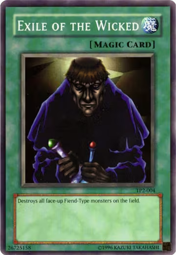 Exile of the Wicked (TP2-004), Tournament Pack 2 — Yu-Gi-Oh! card price
