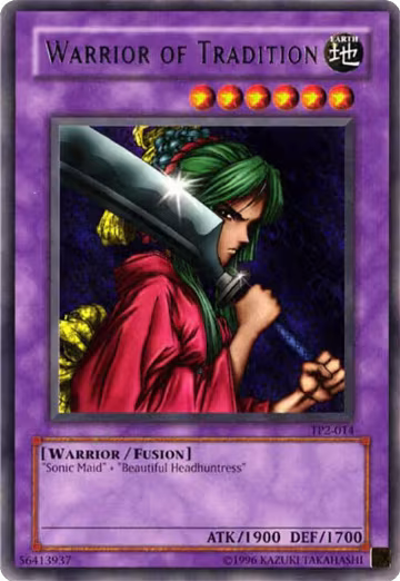Warrior of Tradition (TP2-014) — card price