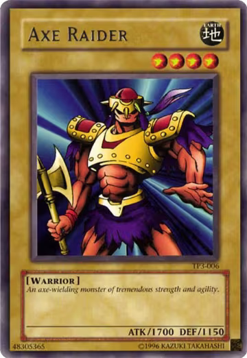 Axe Raider (TP3-006) — card price