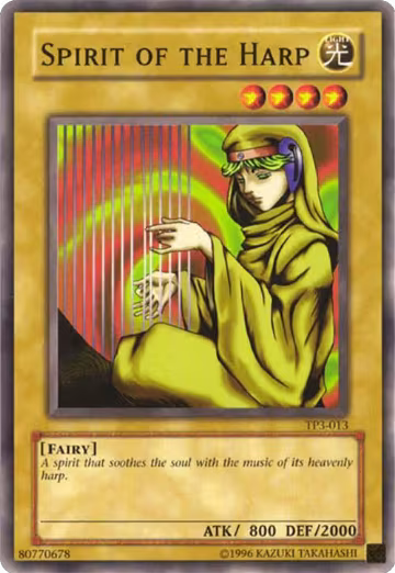 Spirit of the Harp (TP3-013), Tournament Pack 3 — Yu-Gi-Oh! card price