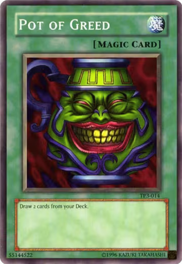 Pot of Greed (TP3-014), Tournament Pack 3 — Yu-Gi-Oh! card price