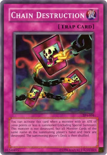 Chain Destruction (TP4-004), Tournament Pack 4 — Yu-Gi-Oh! card price