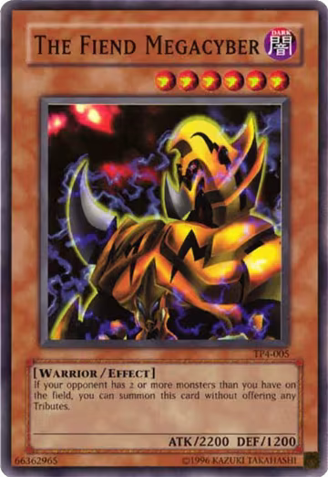 The Fiend Megacyber (TP4-005) — card price