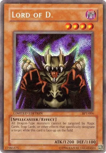 Lord of D. (BPT-004), 2002 Collectors Tin — Yu-Gi-Oh! card price