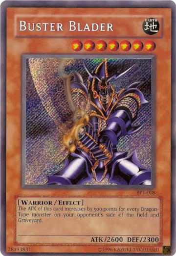Buster Blader (BPT-008), 2003 Collectors Tin — Yu-Gi-Oh! card price