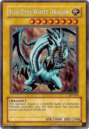 Blue-Eyes White Dragon (BPT-009) — card price