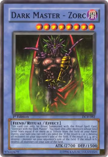 Dark Master - Zorc (DCR-082), Dark Crisis — Yu-Gi-Oh! card price