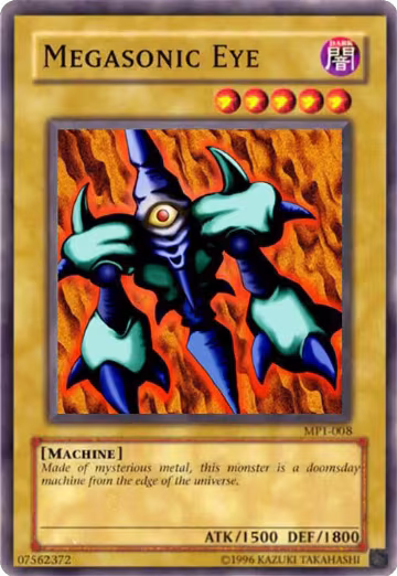 Megasonic Eye (MP1-008), McDonald's Promo — Yu-Gi-Oh! card price