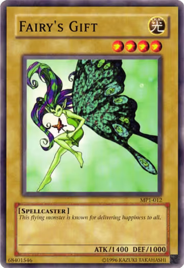 Fairy's Gift (MP1-012), McDonald's Promo — Yu-Gi-Oh! card price