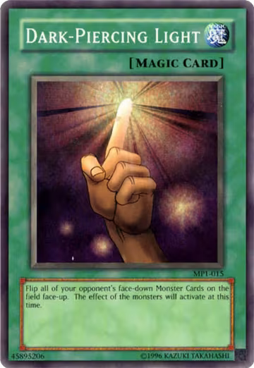 Dark-Piercing Light (MP1-015), McDonald's Promo — Yu-Gi-Oh! card price