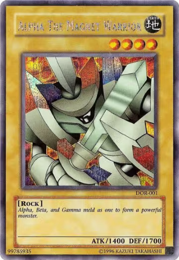 Alpha the Magnet Warrior (DOR-001), Duelist of the Roses — Yu-Gi-Oh! card price