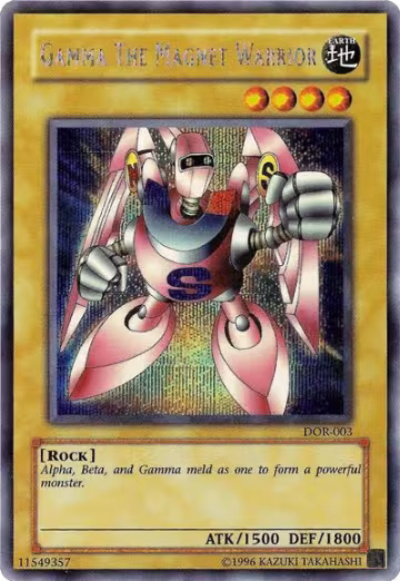 Gamma the Magnet Warrior (DOR-003) — card price