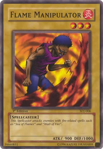 Flame Manipulator (SDJ-006), Starter Deck: Joey — Yu-Gi-Oh! card price