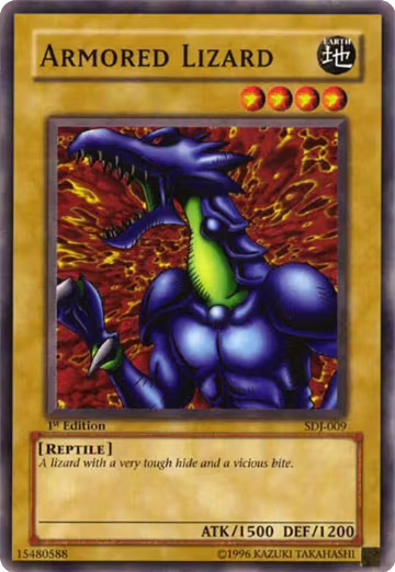 Armored Lizard (SDJ-009), Starter Deck: Joey — Yu-Gi-Oh! card price