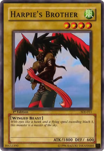 Harpie's Brother (SDJ-011), Starter Deck: Joey — Yu-Gi-Oh! card price