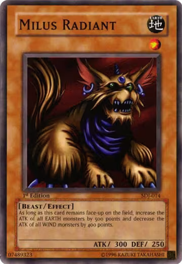 Milus Radiant (SDJ-014), Starter Deck: Joey — Yu-Gi-Oh! card price