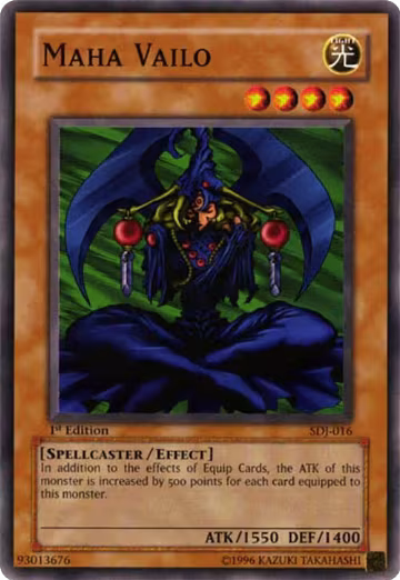 Maha Vailo (SDJ-016), Starter Deck: Joey — Yu-Gi-Oh! card price
