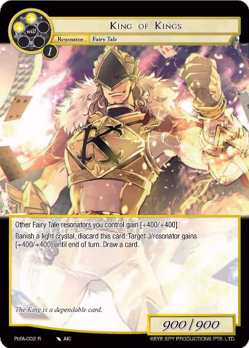 King of Kings (PofA-002), Alice Origin IV: Prologue of Attoractia — Force of Will card price