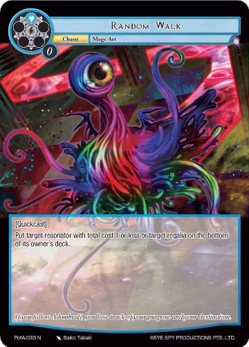 Random Walk (PofA-033), Alice Origin IV: Prologue of Attoractia — Force of Will card price