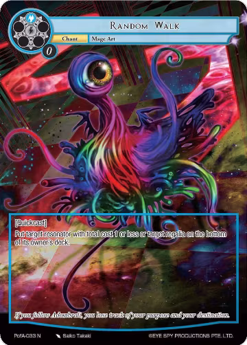 Random Walk (Full Art) (PofA-033), Alice Origin IV: Prologue of Attoractia — Force of Will card price