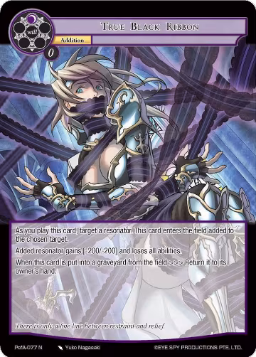 True Black Ribbon (PofA-077), Alice Origin IV: Prologue of Attoractia — Force of Will card price