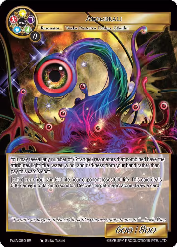 Adombrali (PofA-080), Alice Origin IV: Prologue of Attoractia — Force of Will card price