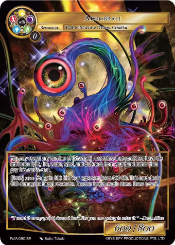 Adombrali (Full Art) (PofA-080), Alice Origin IV: Prologue of Attoractia — Force of Will card price