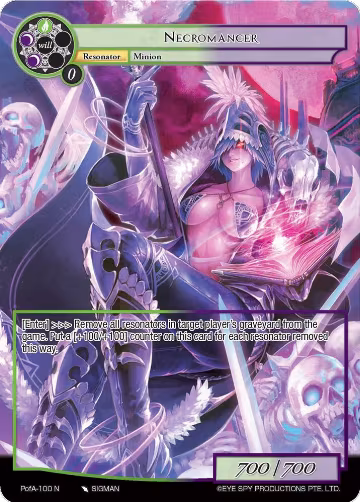 Necromancer (Full Art) (PofA-100), Alice Origin IV: Prologue of Attoractia — Force of Will card price