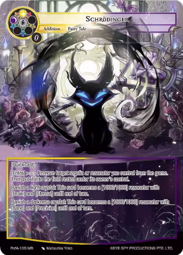 Schrodinger (Full Art) (PofA-105), Alice Origin IV: Prologue of Attoractia — Force of Will card price