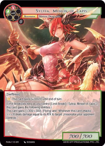 Sylvia, Minion of Lapis (PofA-110), Alice Origin IV: Prologue of Attoractia — Force of Will card price