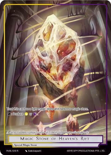 Magic Stone of Heaven's Rift (Full Art) (PofA-123), Alice Origin IV: Prologue of Attoractia — Force of Will card price