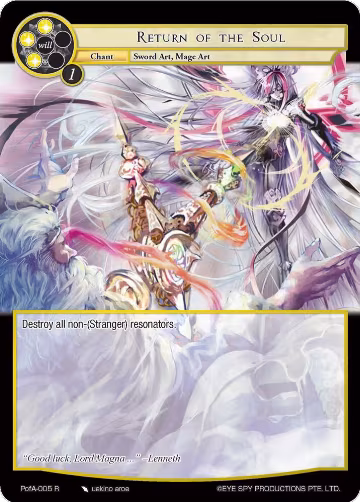 Return of the Soul (PofA-005), Alice Origin IV: Prologue of Attoractia — Force of Will card price