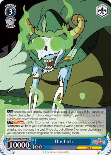 The Lich (AT/WX02-078 R), Adventure Time — Weiß Schwarz card price