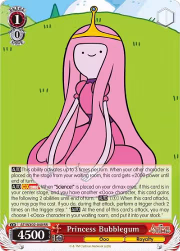 Princess Bubblegum (AT/WX02-040 RR) — card price