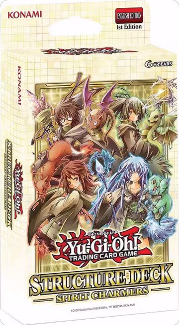 Spirit Charmers Structure Deck [1st Edition], Structure Deck: Spirit Charmers — Yu-Gi-Oh! sealed product price