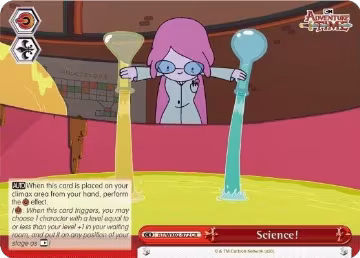 Science! (AT/WX02-072 CR), Adventure Time — Weiß Schwarz card price