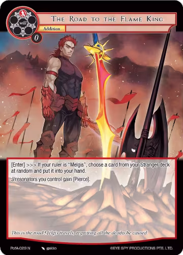 The Road to the Flame King (PofA-029), Alice Origin IV: Prologue of Attoractia — Force of Will card price