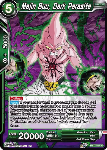 Majin Buu, Dark Parasite (BT11-084), Vermilion Bloodline — DB Super card price