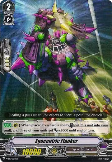 Egocentric Flanker (V-PR/0158EN), V Promo Cards — Vanguard card price