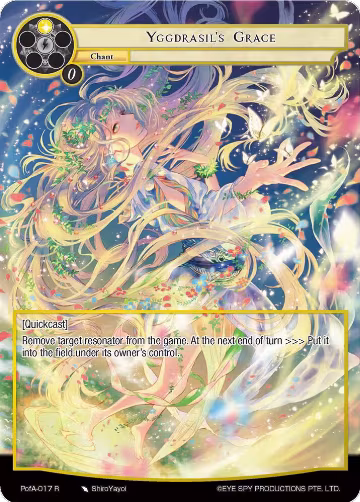 Yggdrasil's Grace (Full Art) (PofA-017), Alice Origin IV: Prologue of Attoractia — Force of Will card price